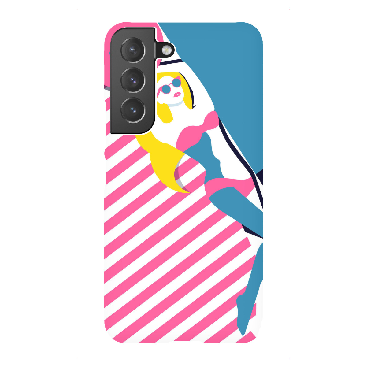 "Beach Woman"für Samsung Galaxy - Premium-Case Handyhülle artboxONE