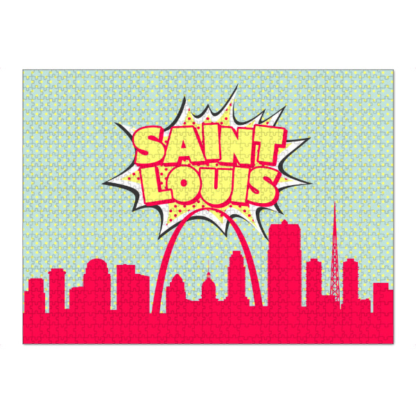 Puzzle Ravensburger "Saint Louis" artboxONE - Comic,Architektur