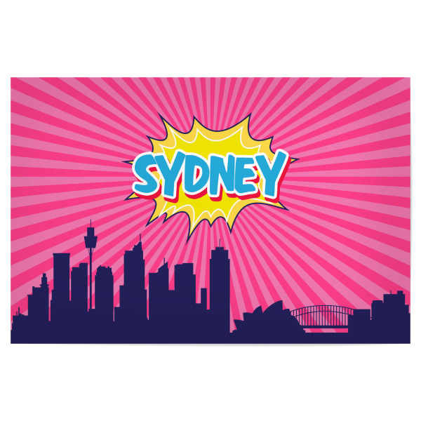 Poster 30x20 cm "Sydney 3" artboxONE - Städte,Reise,Comic,Architektur,Städte / Sydney