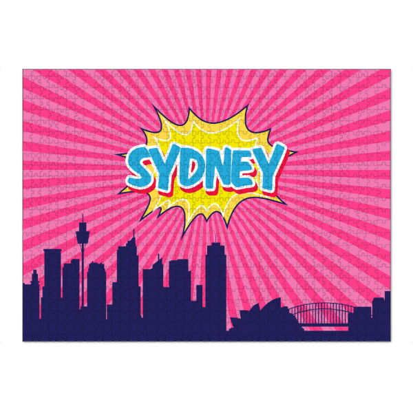 Puzzle Ravensburger "Sydney 3" artboxONE - Städte,Reise,Comic,Architektur,Städte / Sydney
