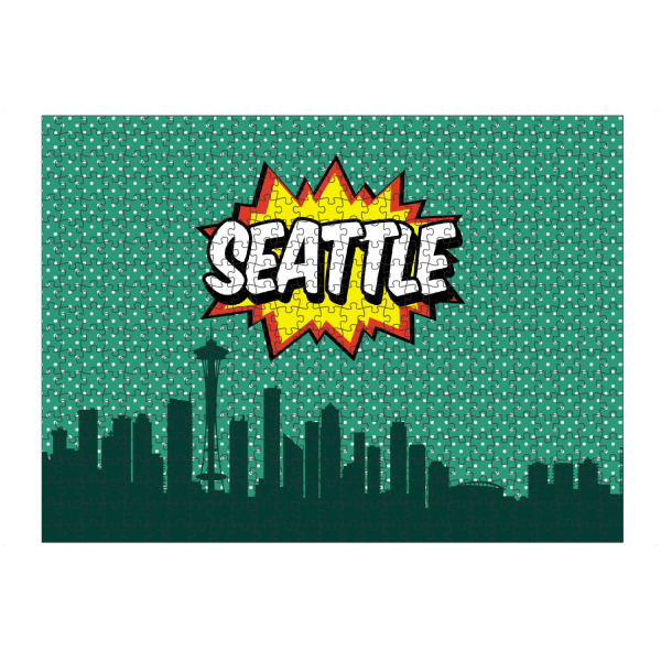 artboxONE Puzzle "Seattle 2" artboxONE - Städte,Reise,Comic,Architektur