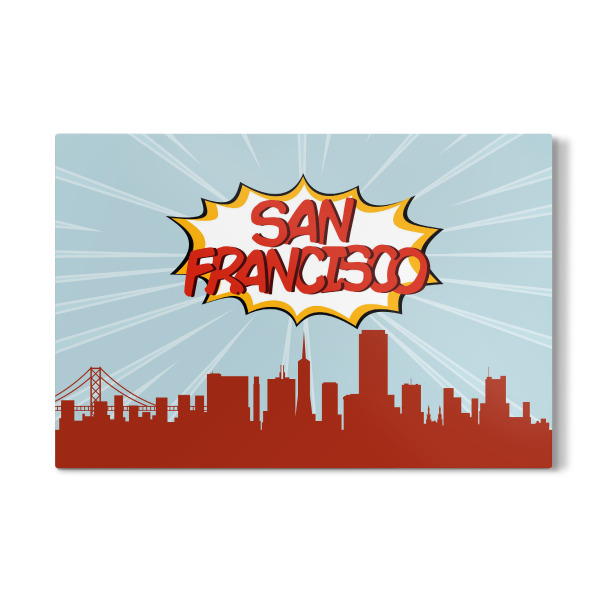 Galerie-Print "San Francisco 4" 30x20 cm artboxONE