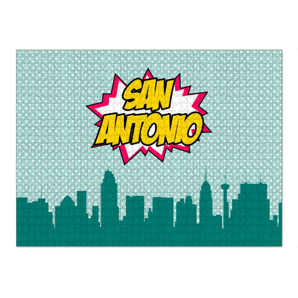 Puzzle Ravensburger "San Antonio" artboxONE - Städte,Reise,Comic,Architektur