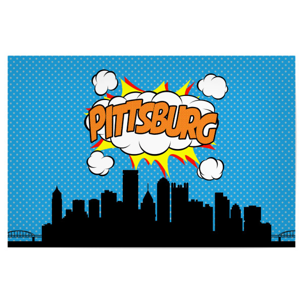 Poster "Pittsburg" artboxONE - Comic,Architektur