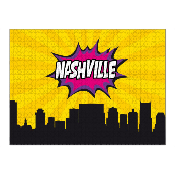 Puzzle Ravensburger "Nashville" artboxONE - Comic,Architektur