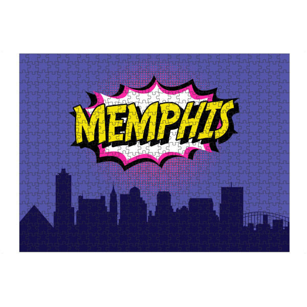 artboxONE Puzzle "Memphis" artboxONE - Städte,Reise,Comic,Architektur