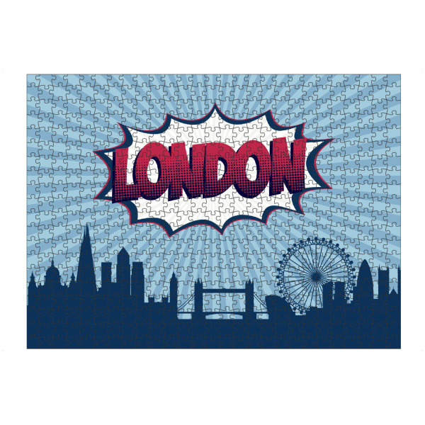 artboxONE Puzzle "London 8" artboxONE - Städte,Städte / London,Reise,Comic,Architektur