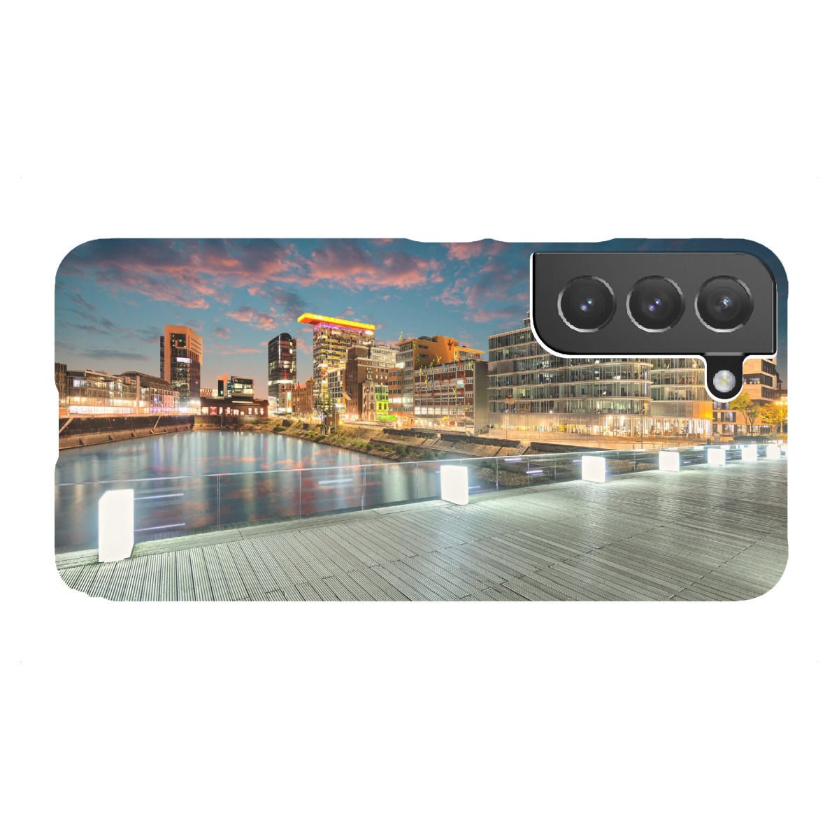 Samsung Galaxy "Medienhafen" Premium-Case Handyhülle artboxONE