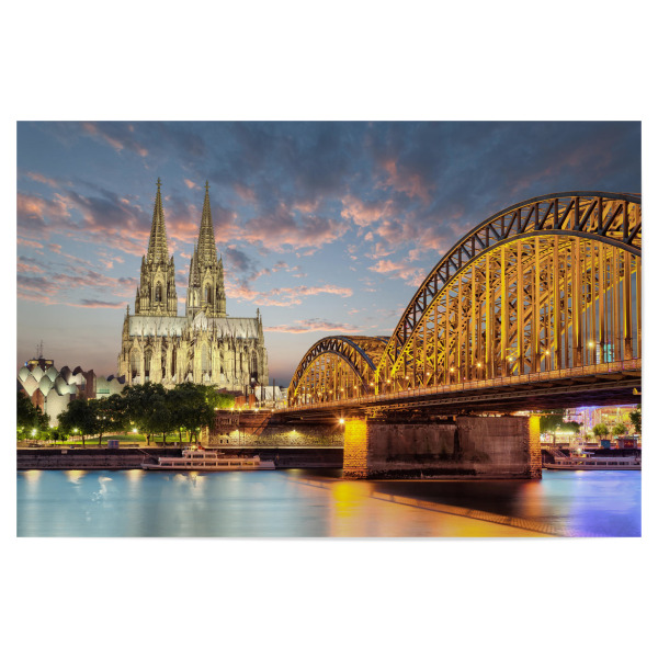 Poster 30x20 cm "Kölner Dom" artboxONE - Städte / Köln