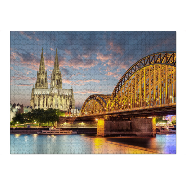 Puzzle Ravensburger "Kölner Dom" artboxONE - Städte / Köln