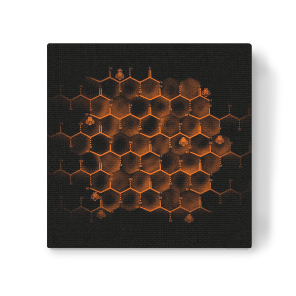Leinwandbild "Glucose Hive" artboxONE - Natur,Tiere