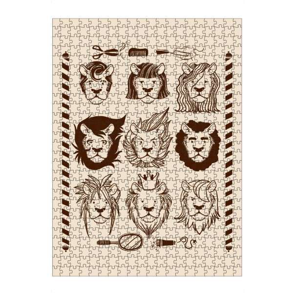 Puzzle Ravensburger "Getting Ready To Safari" artboxONE - Tiere