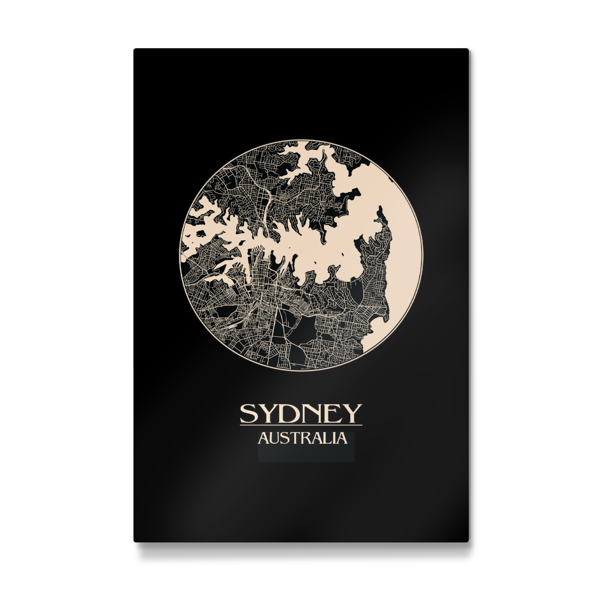 Galerie-Print "Retro Map of Sydney Australia" 30x20 cm artboxONE