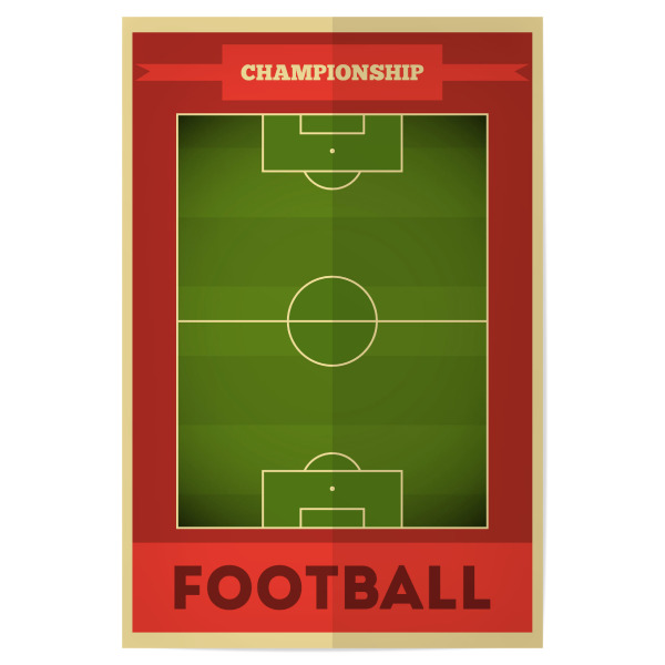 Poster "Football 2" artboxONE - Sport,Sport / Fußball
