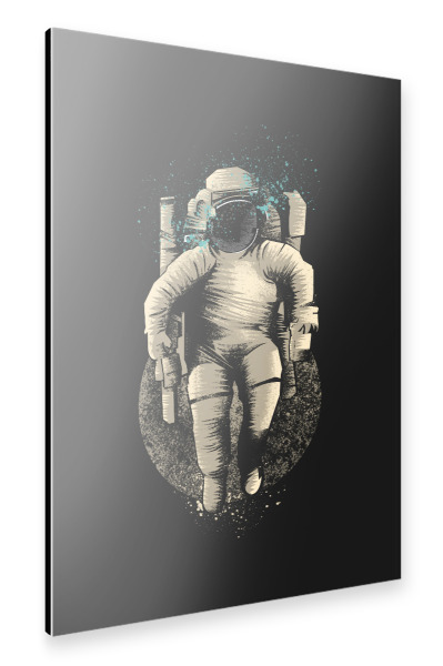 Alu-Dibond "Astronaut 4" 30x20 cm artboxONE
