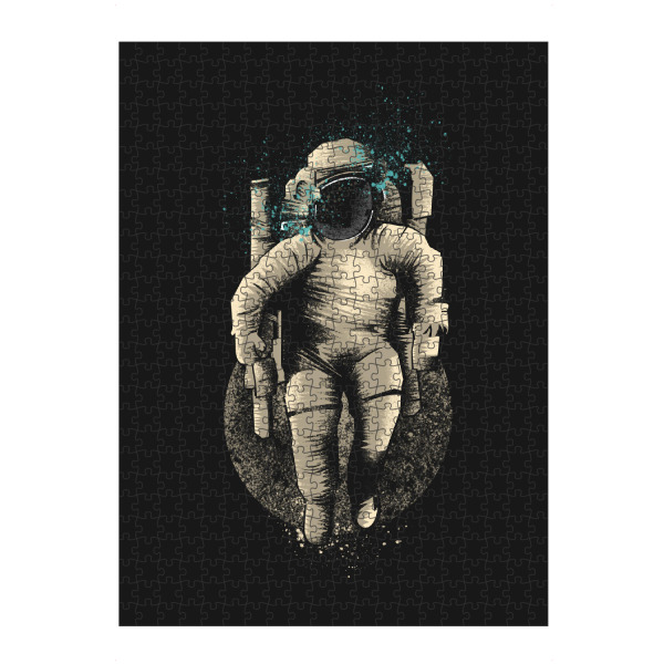 Puzzle Ravensburger "Astronaut 4" artboxONE - Fiktion,Galaxy