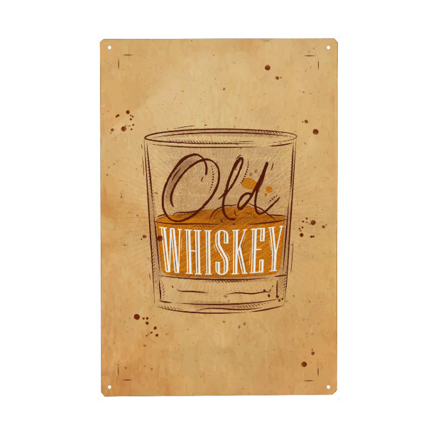 Holzbild "Whisky-Handwerk" artboxONE - Essen & Trinken
