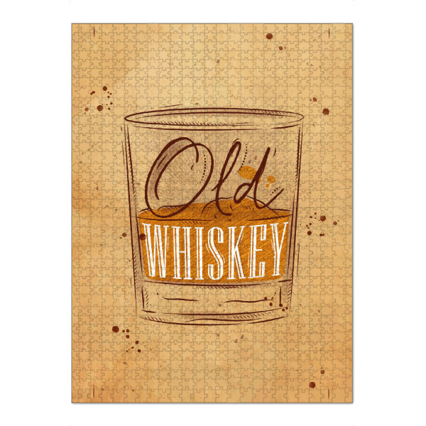 Puzzle Ravensburger "Whisky-Handwerk" artboxONE - Essen & Trinken