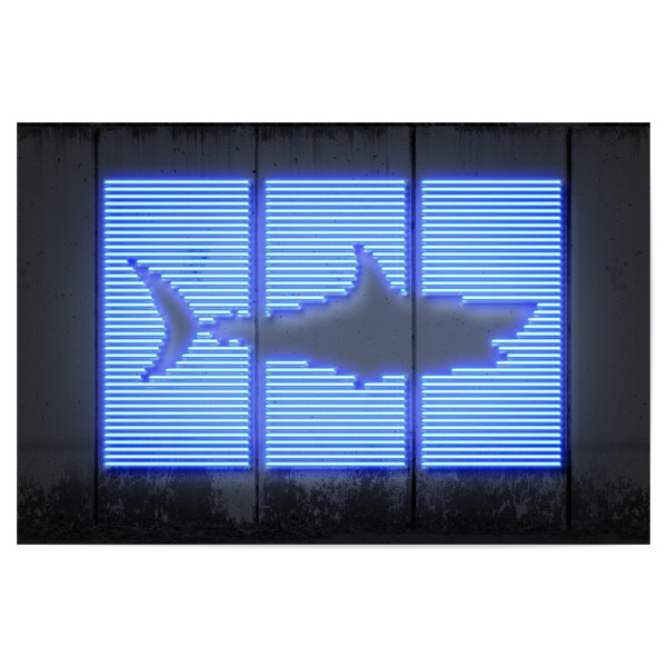 Poster "Shark" artboxONE - Tiere,Streetart