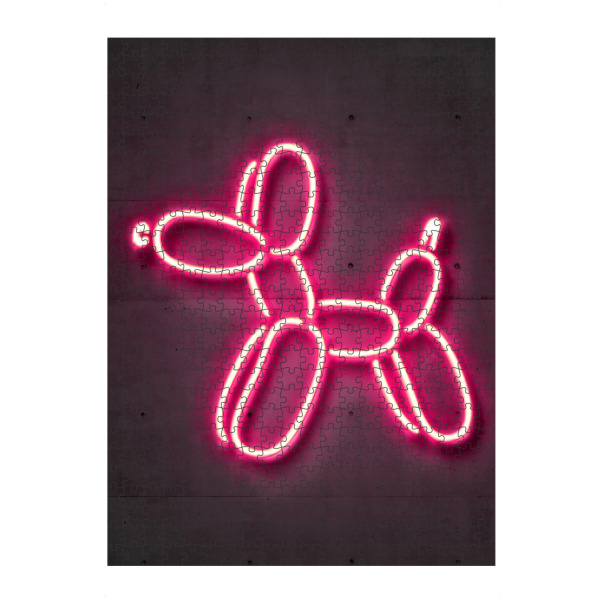 Puzzle Ravensburger "Balloon dog" artboxONE - Geometrie,Fashion,Festivals