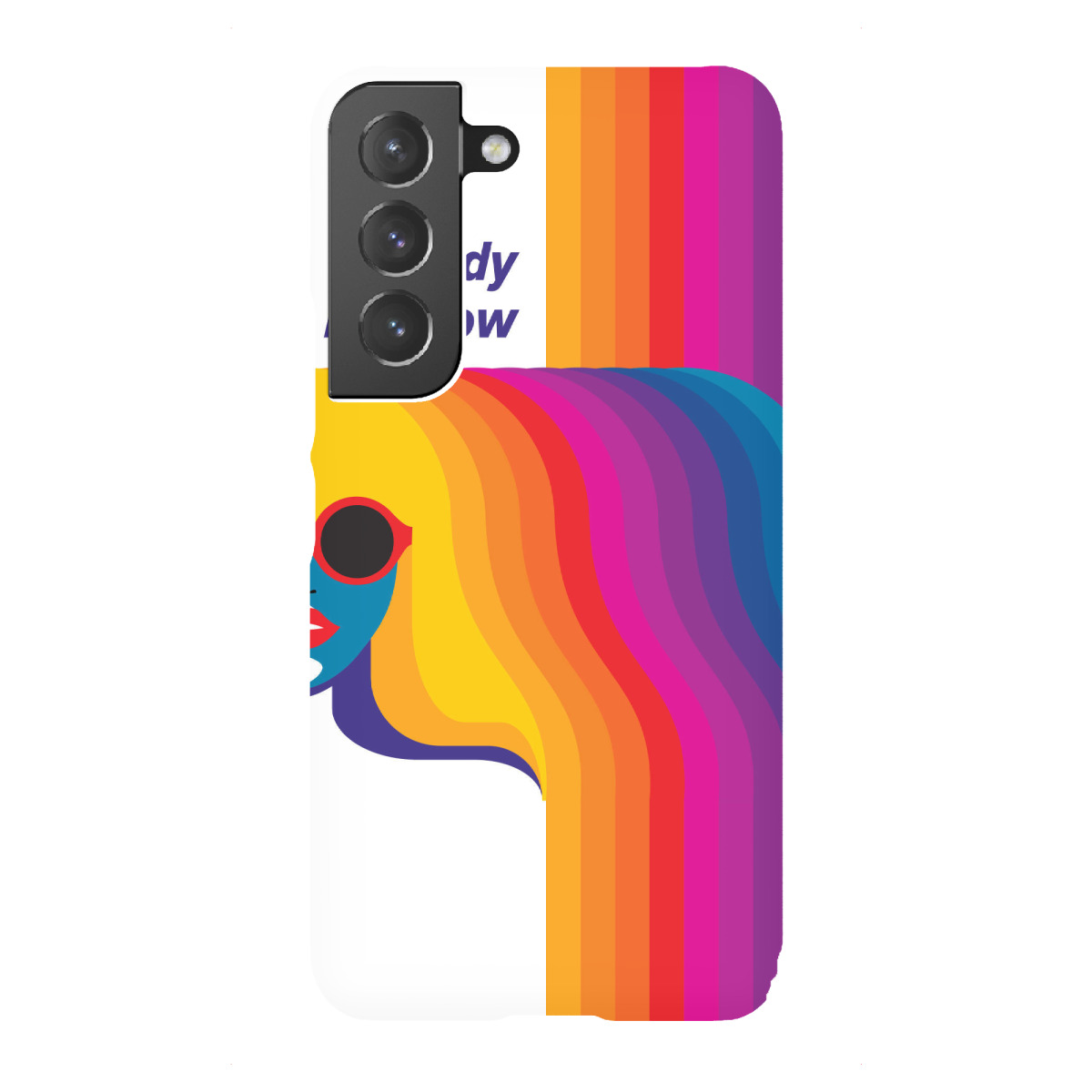 Samsung Galaxy "Lady Rainbow" Premium-Case Handyhülle artboxONE