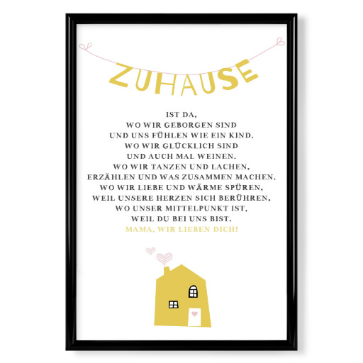 Zuhause ist...Mama