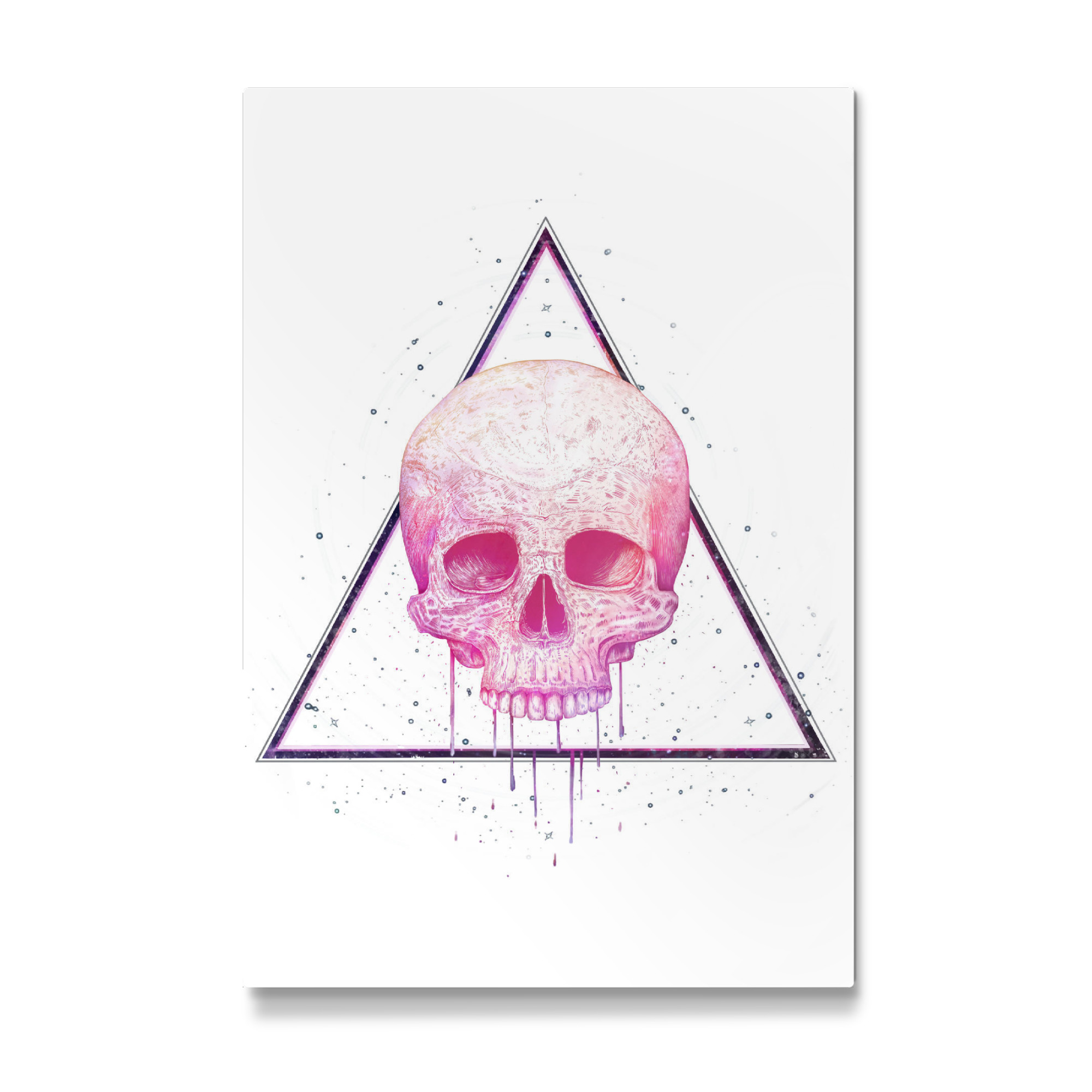 Galerie-Print "Skull in triangle 2" 75x50 cm artboxONE