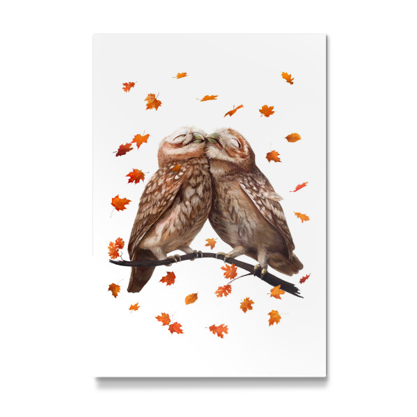 Galerie-Print "Autumn owls" 30x20 cm artboxONE