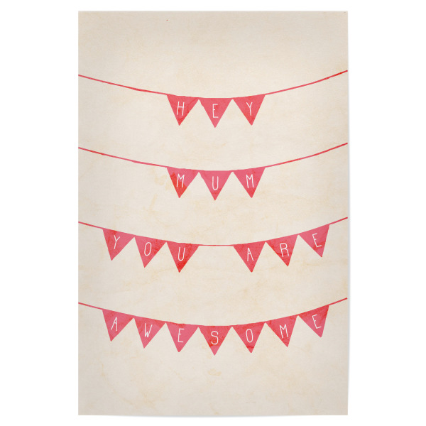 Poster "You are Awesome" artboxONE - Typografie,Menschen,Liebe - Mutter,Muttertag,Muttertag,Mamma,Mamma,Mamma,Mamma,Mamma,Mamma