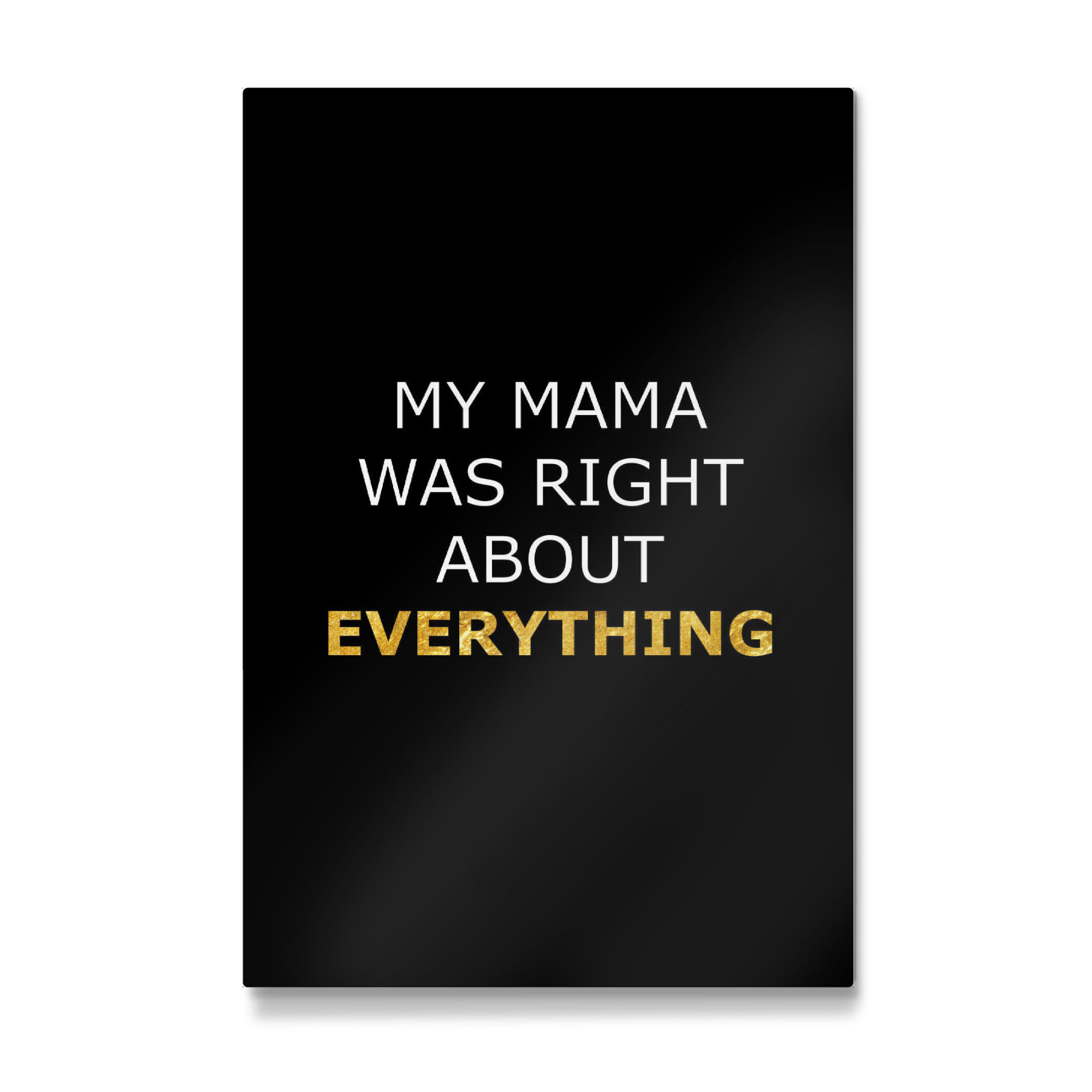 Galerie-Print "Mama Was Right" 30x20 cm artboxONE