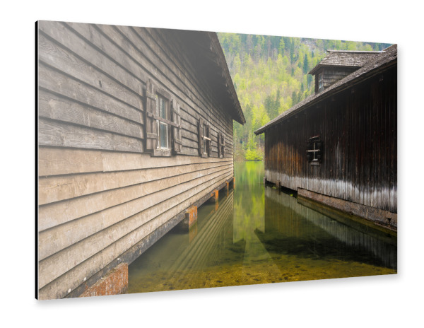 Alu-Dibond "Malerischer Malerwinkel" 30x20 cm artboxONE