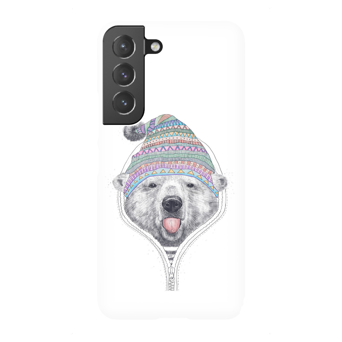 Samsung Galaxy "Bear in a hood" Premium-Case Handyhülle artboxONE
