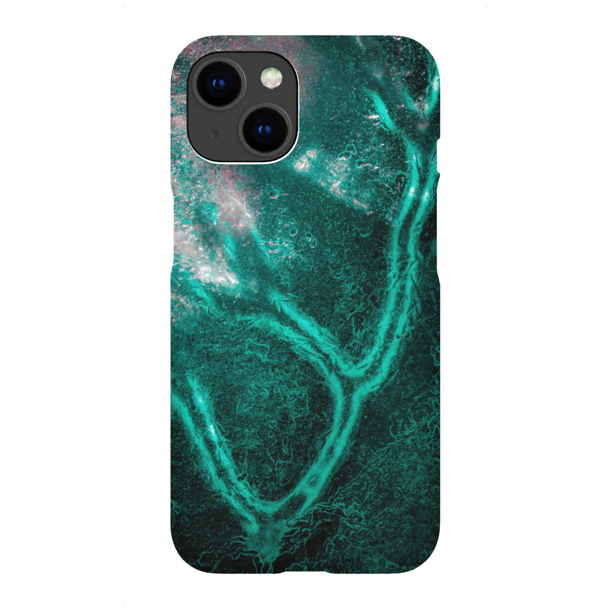 iPhone "Eiszweig II" Premium-Case Handyhülle artboxONE