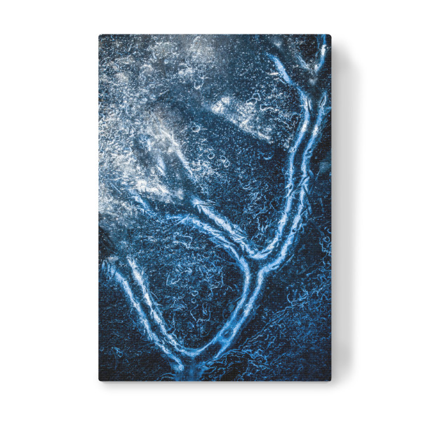 Leinwandbild "Eiszweig I" artboxONE - Natur,Abstrakt