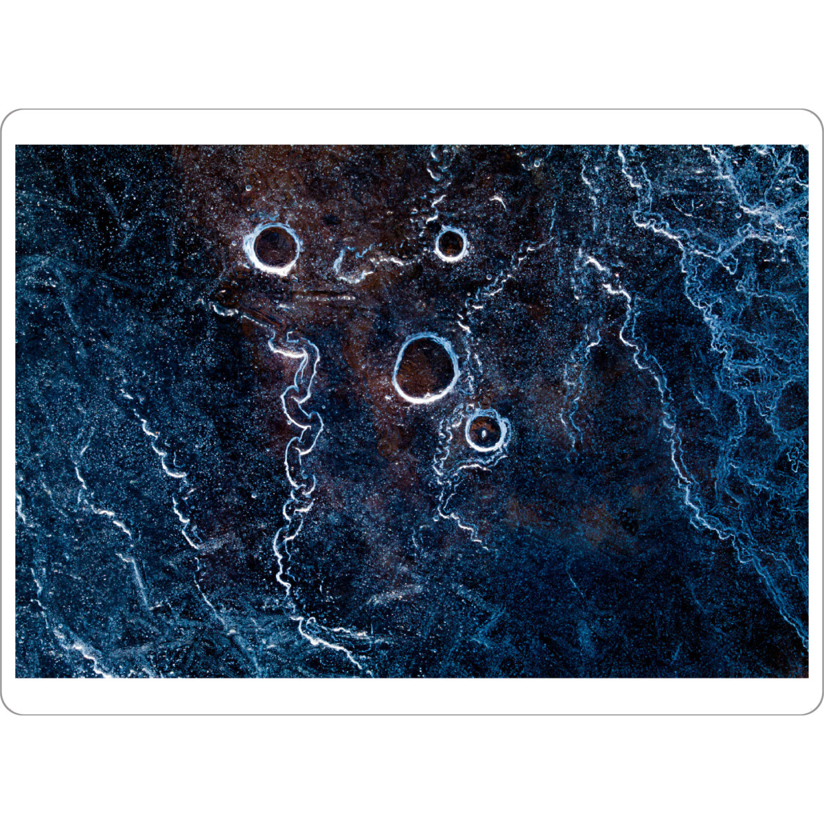 Tischset "Eiskunst XXVII" artboxONE - Natur,Abstrakt