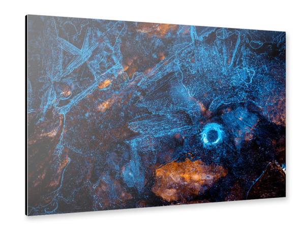 Alu-Dibond "Eiskunst XXIX" 30x20 cm artboxONE
