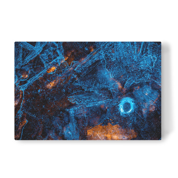 Leinwandbild "Eiskunst XXIX" artboxONE - Natur,Abstrakt