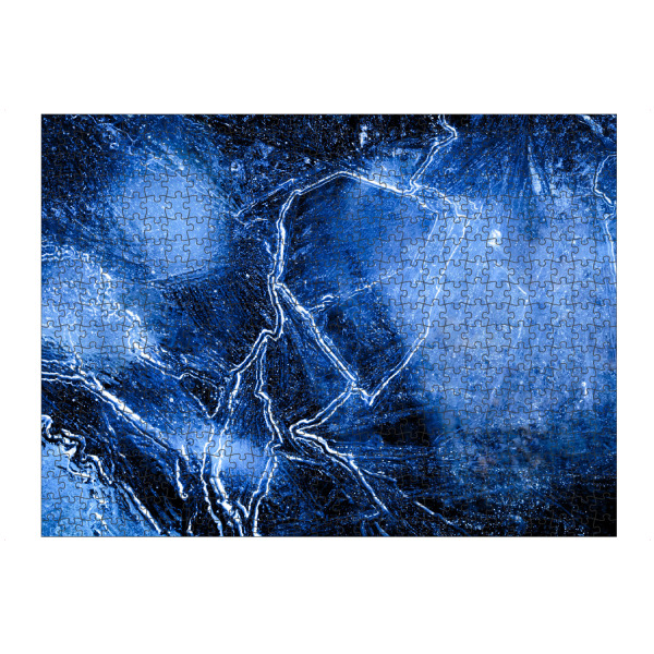 artboxONE Puzzle "Eisblitz" artboxONE - Natur,Abstrakt