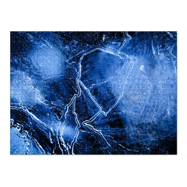 Puzzle Ravensburger "Eisblitz" artboxONE - Natur,Abstrakt