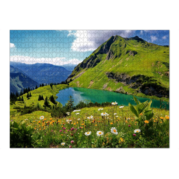 Puzzle Ravensburger "Seealpsee" artboxONE - Natur,Floral