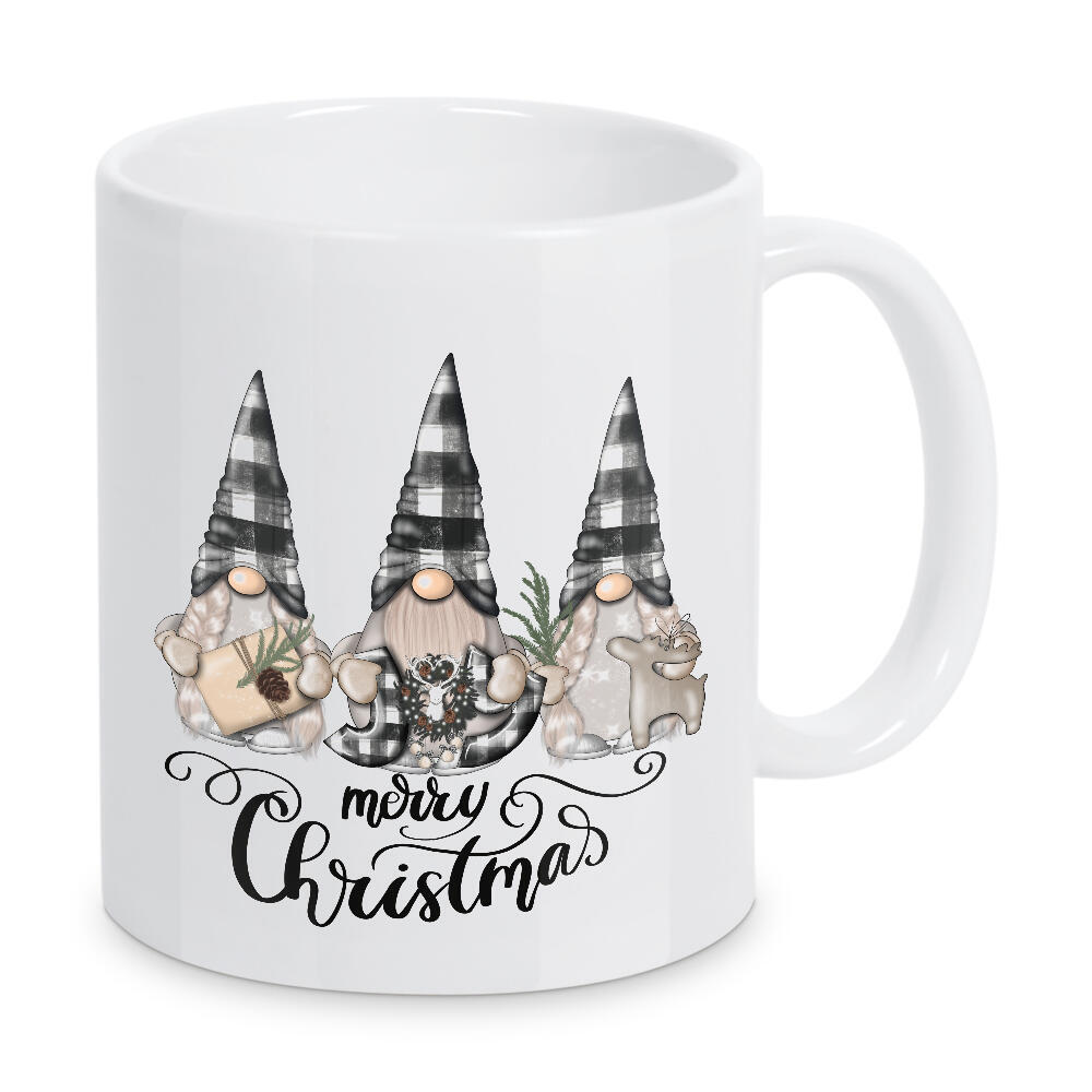 Tasse "Karierte Zwerge" artboxONE - Weihnachten
