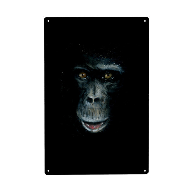 Metall Poster "My Brothers, Brothers second mind" artboxONE - Natur,Tiere