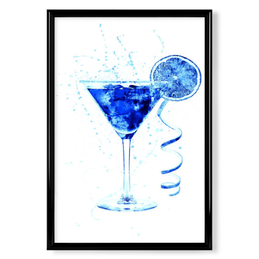 Cocktail Glass Watercolor 11