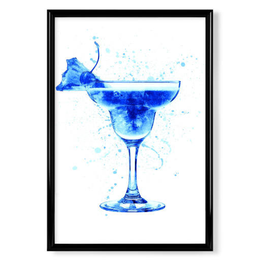 Cocktail Glass Watercolor 8