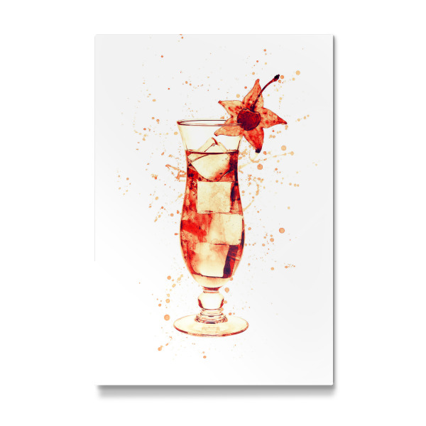 Galerie-Print "Cocktail Glass Watercolor 4" 30x20 cm artboxONE