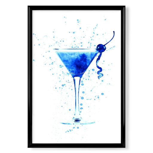 Cocktail Glass Watercolor 2