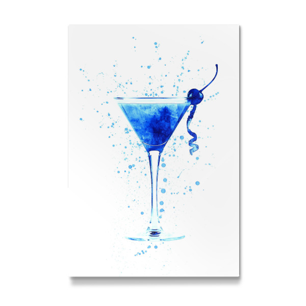 Galerie-Print "Cocktail Glass Watercolor 2" 30x20 cm artboxONE