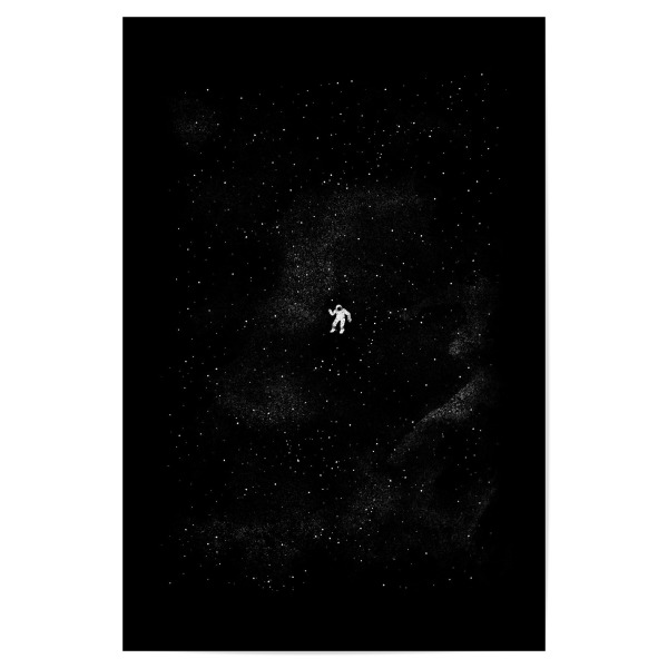 Poster 30x20 cm "Gravity" artboxONE - Streetart,Galaxy