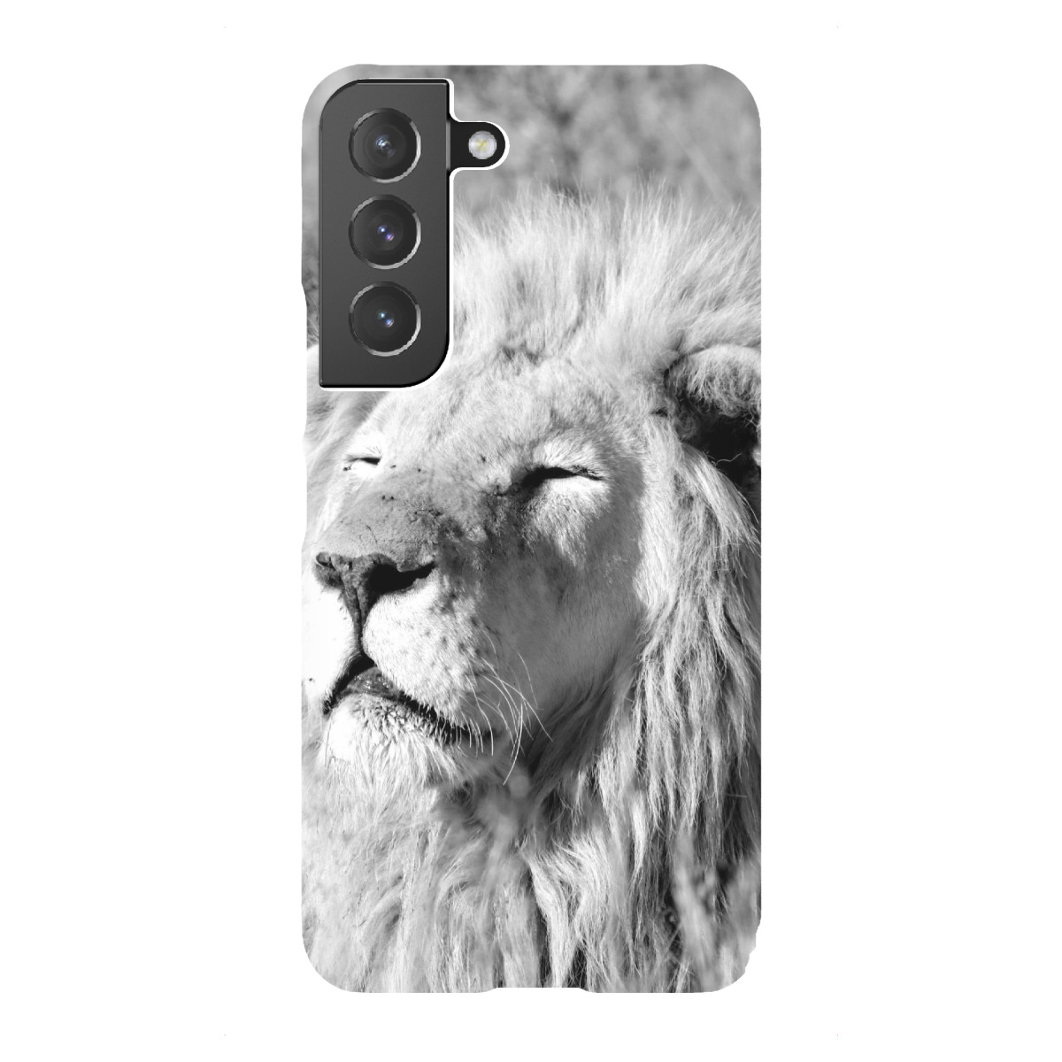 "Löwe Hypnose sw 763"für Samsung Galaxy - Premium-Case Handyhülle artboxONE
