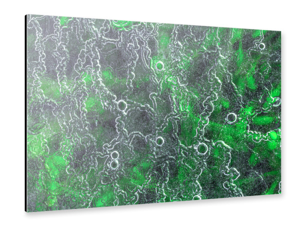 Alu-Dibond "Eiskunst XXXII" 30x20 cm artboxONE